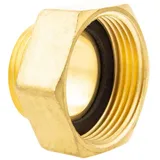 tecuro - Red.-verlängerung Außengewinde G 1 Zoll X Innengewinde Rp 1 1/4, Zyl. Ms-blank Cw617n