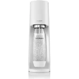 Sodastream Terra white + PET-Flasche 1 l + Zylinder