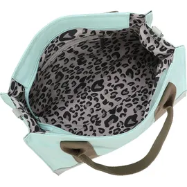 Fritzi aus Preußen Tote Bag Baumwolle Lime/Türkis