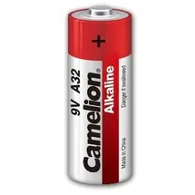 Camelion 11050132 Haushaltsbatterie Wiederaufladbarer Akku LR32A Alkaline Batterie A32 LR 32 A für Fernbedienungen 9 Volt, Abmessungen 7,7 x 21,8mm