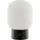 Brilliant LED Tischleuchte "Sarastro", weiß, schwarz, 1, Ø 13cm H: 20cm, 1 Stk., Leuchten, Akku Leuchte, 280 lm, 2700 K, RGB, dimmbar, Wireless Charging, LED Tischleuchte