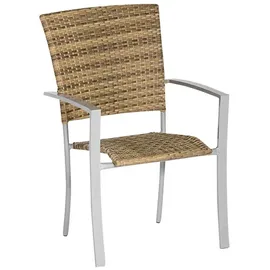 Merxx Savona Garten-Essgruppe 5-tlg. Tisch 150 x 90 cm naturgrau/akazienholz
