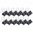 Maul 21325-90 Foldback-Klammer, schwarz, (B)25 mm, Klemmweite: 9 mm
