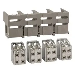 Schneider Electric 33641 Klemmensatz, 4 Stück, für 4x240mm2, Kabel und 1 Steckverbinder-Abschirmung