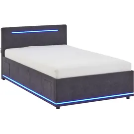 Meise Möbel Circle Polsterbett mit LED Beleuchtung