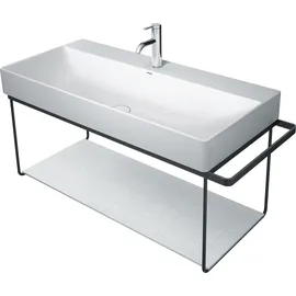 Duravit Metallkonsole DuraSquare 106,5x45cm, wandhängend, schwarz matt