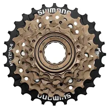 Shimano MF-TZ500 6-fach 14-28 Zähne Braun/Schwarz