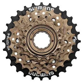 Shimano MF-TZ500 6-fach 14-28 Zähne Braun/Schwarz