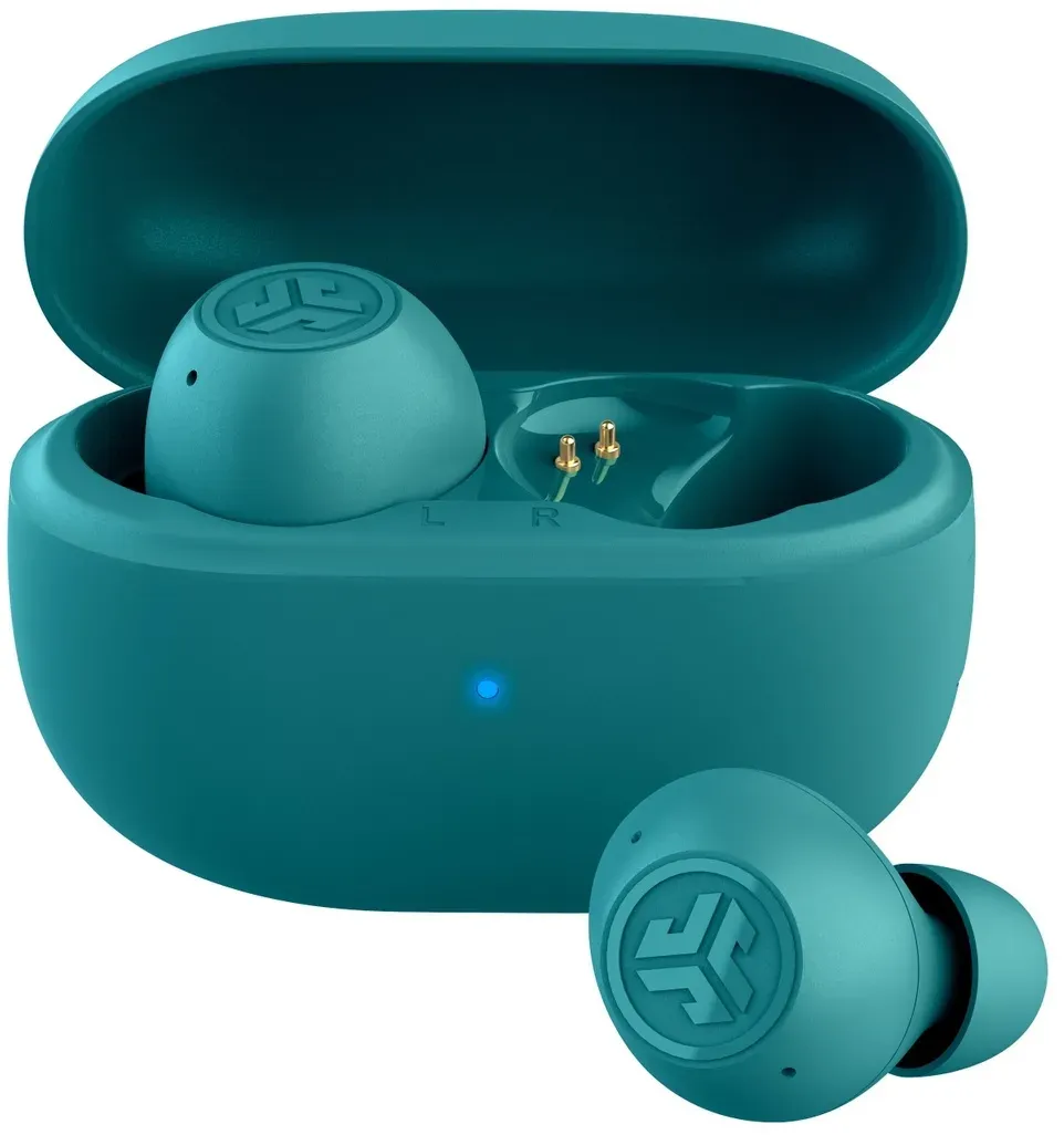 Jlab Go Pop ANC TWS Headphones Teal Touch-Bedienung, Mehr als 32 Stunden Spielzeit, EQ3 Sound, Geräuschunterdrückung