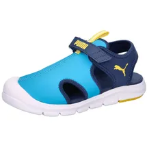Puma Fun Racer Sandal Speed Blue/Pelé Yellow 33