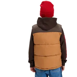 QUIKSILVER - Kid's Cold Days Sleeveless - Winterweste Gr S - 10 Years orange