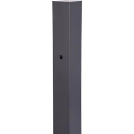 GAH Alberts Klobenpfosten für Einzeltore 60 x 60 x 1700 mm aluminium/anthrazit