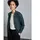 STREET ONE Satin-Blouson Damen Grün XS