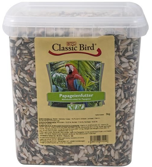 Classic Bird Papageienfutter 3 kg