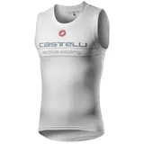 Castelli Active Cooling Ärmelloses Funktionsshirt Silber Gray L