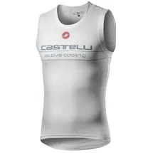 Castelli Active Cooling Ärmelloses Funktionsshirt Silber Gray L