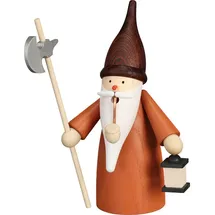 Seiffener Volkskunst eG Seiffener Volkskunst Räucherfigur Traditionswichtel Nachtwächterwichtel