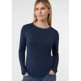 Comma, Langarmshirt Blau 36