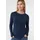 Comma, Langarmshirt Blau 36