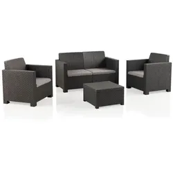 SHAF - Evo Comfort Graphit Gartenmöbel-Set