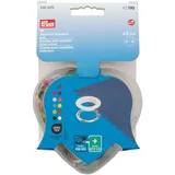 Prym 542620 Ösen mit Scheiben, bunt, in Herzbox, 8 mm, kompatibel mit dem Vario Creative Tool