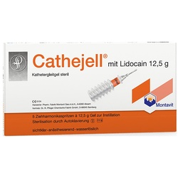 Cathejell Lidocain C steriles Gleitgel Zhs 12,5 g