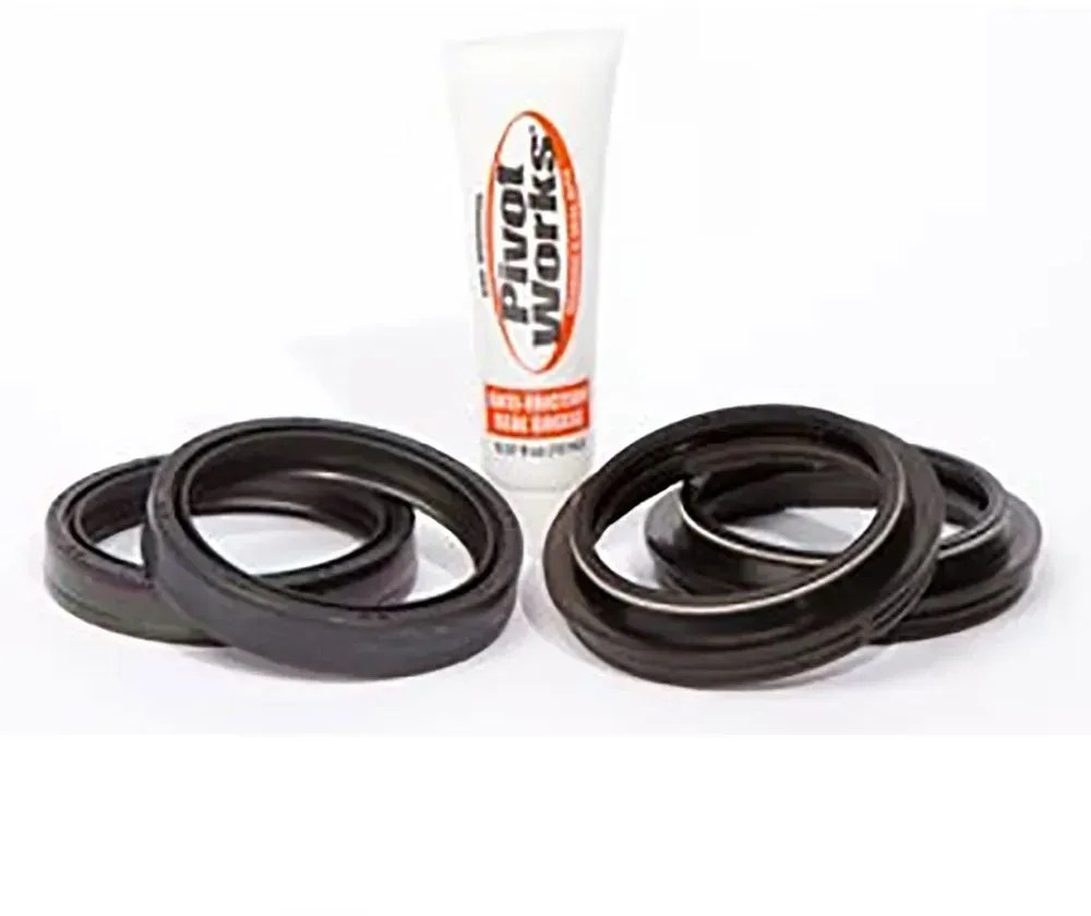 Pivot Works Kaw.kx 450f 15-16/suzrm 125-250 96-00/drz 400 00-14 Gabelöl-dichtungssatz - Silver - One Size