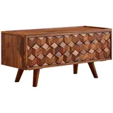 Wohnling TV-Lowboard 92x44x35 cm Braun Holz