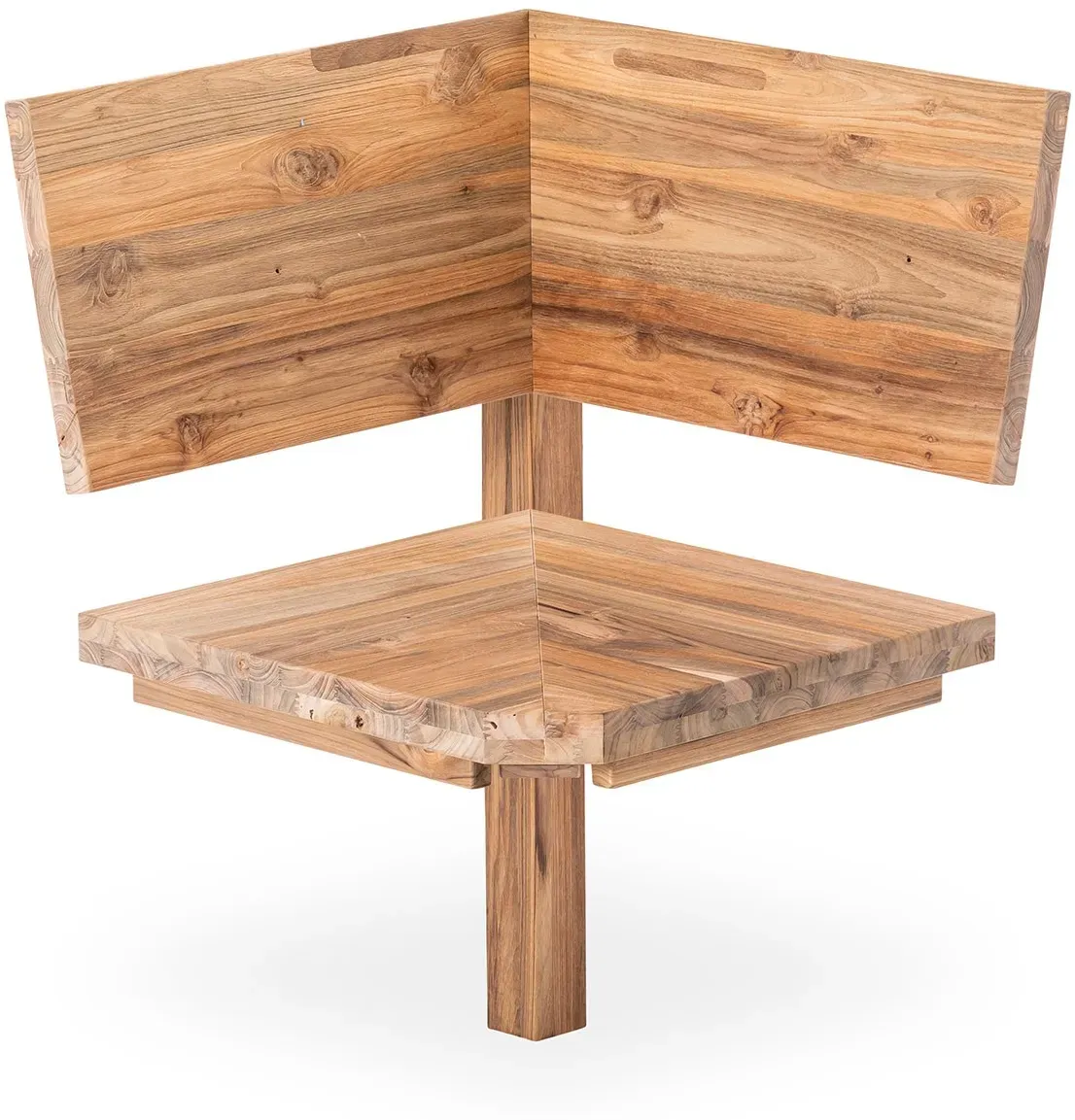 Eckteil Unit - Teak recycelt