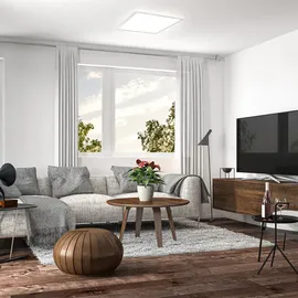 B.K.Licht LED Panel mit LED backlight, weiß,1xLED/22W