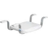 Weingarten Badewannensitz 43909 Sitzbrett Anti-Rutsch bis 150 kg Wannenbreite 52-64 cm Weiß