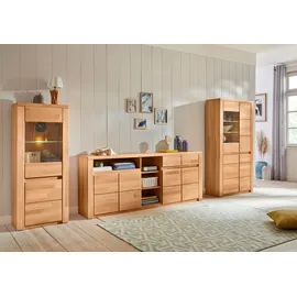 OTTO home Vitrine Burani 60 x 35 x 145 cm Beige