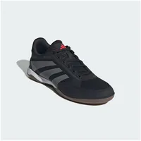 Adidas Predator League IN Fußballschuh SCHWARZ|grau|ROT 46