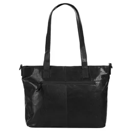Spikes & Sparrow Shopper Leder Black