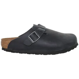 Birkenstock Boston Nubukleder geölt Damen schwarz 40 EU