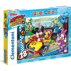 Clementoni Mickey Racers 104 tlg (104 Teile)