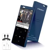 CCHKFEI 64GB MP3 Player mit Bluetooth 5.2,HiFi Lossless Musik MP3 Player Bluetooth mit Kopfhörer Lautsprecher Touch-Taste 4,6cm (1,8 Zoll) Bildschirm,FM-Radio Diktiergerät MP3 Player für Sport