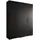 abiks möbel Drehtürenschrank INOVA 200 x 236,7 x 47 cm Schwarz