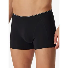 SCHIESSER Retro Boxershorts unifarben schwarz XXL 5er Pack