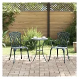 vidaXL Gartenstuhl 53 x 51 x 88,5 cm Grün 2 St.