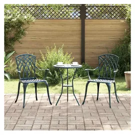 vidaXL Gartenstuhl 53 x 51 x 88,5 cm Grün 2 St.
