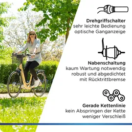 Zündapp Z517 2023 28 Zoll RH 48 cm Damen weiß