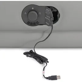 Intex 64112 Twin Dura-Beam Prestige Mid-Rise Luftbett mit USB-Pumpe, aufgeblasene Größe: 99 x 191 x 30 cm