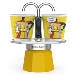 Bialetti Mini Express Lichtenstein gelb