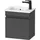 Duravit Waschtischunterschrank 1 Tür 40 x 28,7 x 44,3 cm Graphit Matt