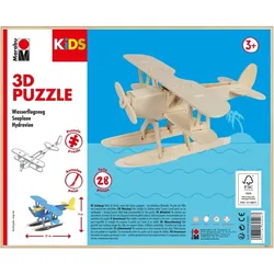 Marabu KiDS 3D Puzzle "Wasserflugzeug", 28 Teile