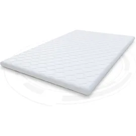 Fdm Topper Matratzenauflage 180 x 200 cm weiß
