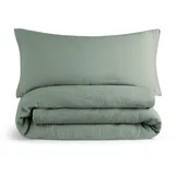 Blumtal Bettwäsche Grün, Textil, 135x200 cm, Schlaftextilien, Bettwäsche, Bettwäsche