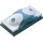 Nespoli Airtouch Handschleifer 16,5 x 8,7 cm Petrol/Grau
