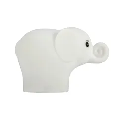 LED-Nachtlicht  ́Elefant ́mit Farbwechsel , weiß , Maße (cm): B: 9 H: 11,5 T: 16,5